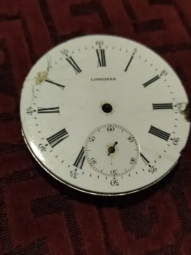 Maquinaria De Antiguo Reloj De Bolsillo Longines Original (Usado)
