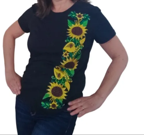 Poleras de online girasoles