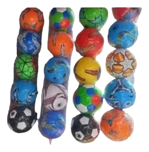 4 Tiras De Balones Futbol Infantiles + Regalo