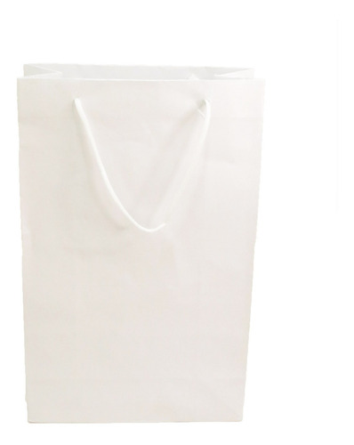 Sacolinha De Papel Com Alça - Papel Importado - 35x22 Cm