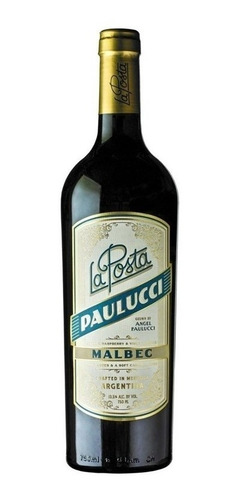Imagen 1 de 1 de Vino tinto malbec La Posta Paulucci 2021 bodega Laura Catena 750 ml