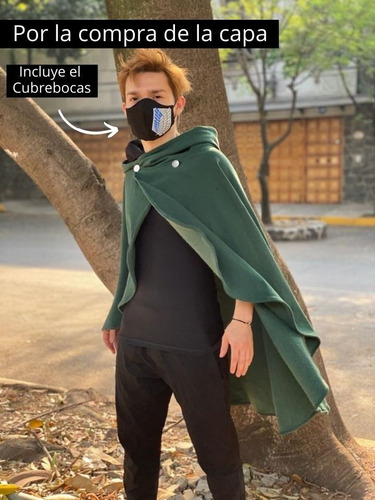 Capa Attack On Titan - Envío Incluido