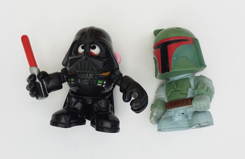 Darth Vader Cara De Papa + Boba Fett Cabezon Bk