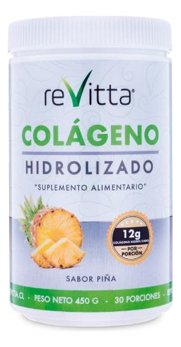 Pack 2 Colágenos Hidrolizados + Vitaminas 450 Gr Revitta