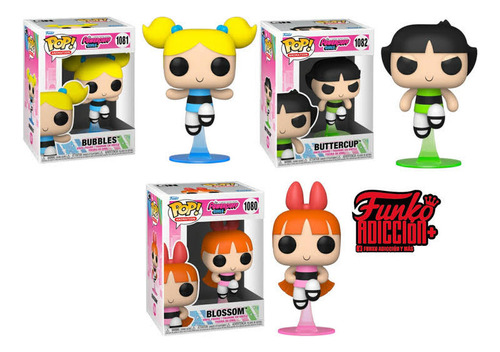 Funko Pop Chicas Super Poderosas 3 Piezas Originales