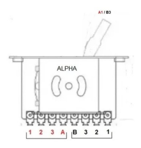 Imagem 5 de 6 de Kit Elétrica Guitarra Strato Chave 5p, Jack, 3 Pots A250k