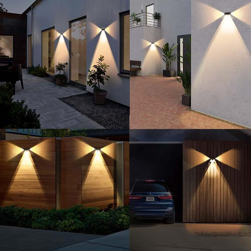 Luces Solares Para Valla Al Aire Libre Luz De Valla De 3 L