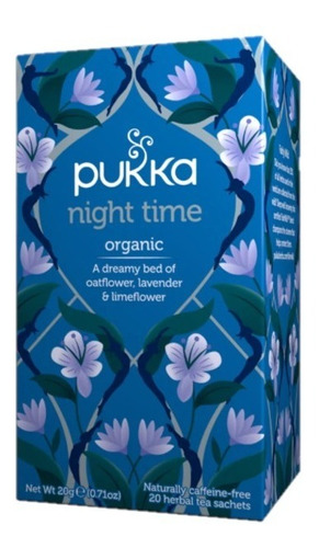 Pukka - Infusion Night Time 20 Organico Para Dormir