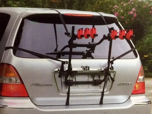 Porta Bicicletas Soporte 3 Bicis Reforzado Para Auto / Suv
