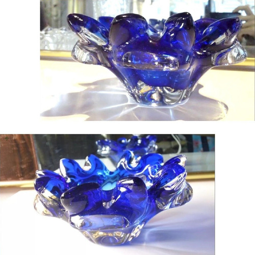 Cenicero O Centro De Mesa De Arte Murano