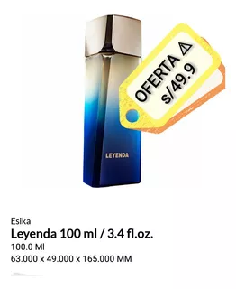 Perfume Leyenda EsikaPerfume Bleu De Lbel