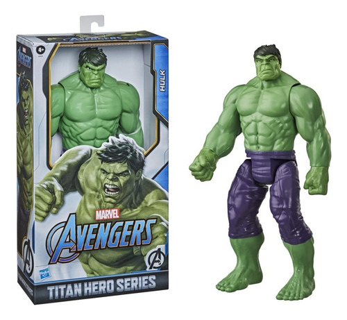 Muñeco Hulk Avengers Marvel - Titan Hero Series - Hasbro
