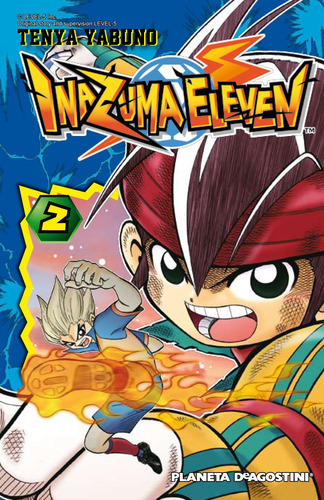 Libro Inazuma Eleven Nº 02/10 - Tenya Yabuno