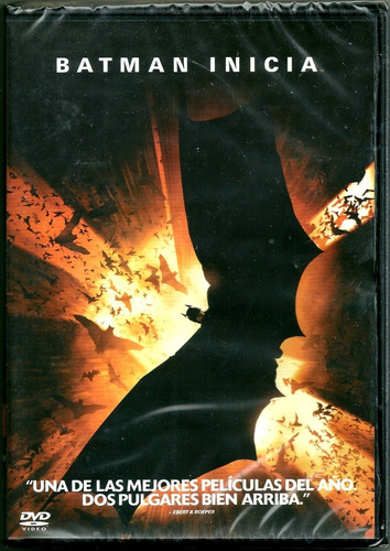 Batman Inicia. Christopher Nolan. Dvd Nuevo Sellado
