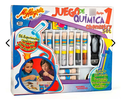 Juego De Química 1 Mi Alegria