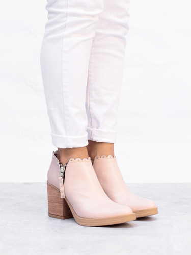 Botas Botinetas Mujer Doble Cierre Lateral Cloy Bym Shoes