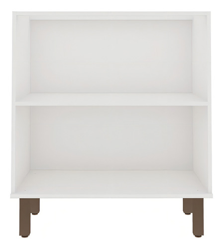 Balcão De Cozinha 80cm Iluminata 100% Mdf 2 Portas Cor Bege