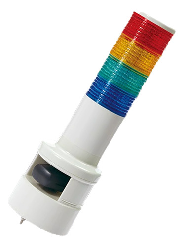 Columna 5 Tonos Color Rag 120vac Qlight Std80l-ws-3-120-rag
