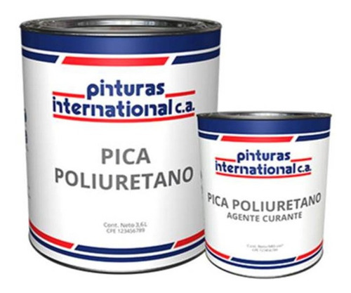 Acabado Poliuretano De Pica Aluminio Ral 9006 En Galón