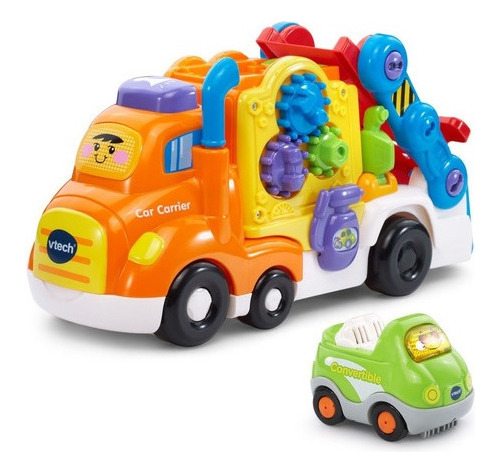 Carro Cargador De Juguete Vtech Go! Go! Smart Wheels Del