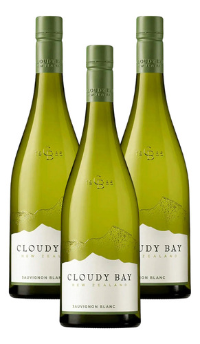 Vinho Cloudy Bay Sauvignon Blanc 750 Ml Kit 03 Un
