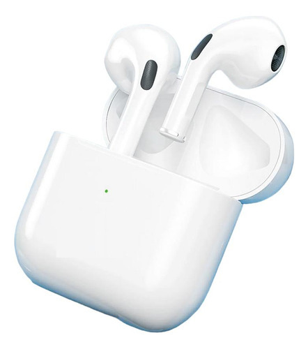 Audífonos Tecmaster Earbuds Mini Airpro Tws Earpod Bt Touch Color Blanco