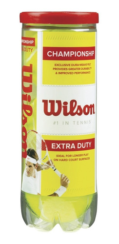 Pelota De Tenis Wilson -  Champ Xduty Ye Tball - Tenis