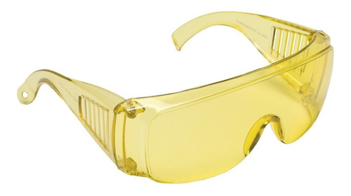 Óculos De Segurança Proteção Pró-vision Âmbar Carbografite