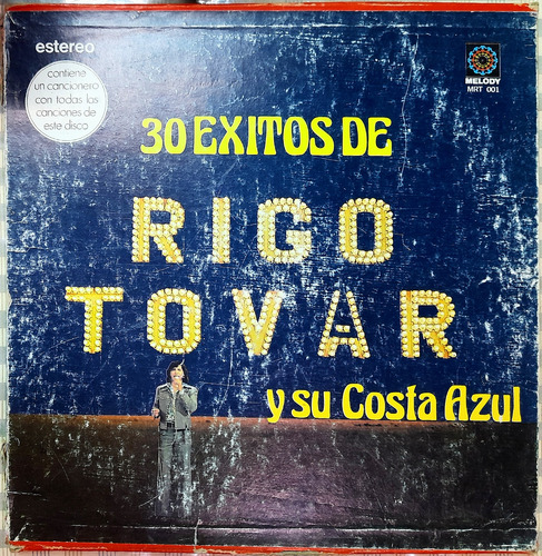 Rigo Tovar Y Su Casta Azul Disco De Vinilo 30 Exitos 1978