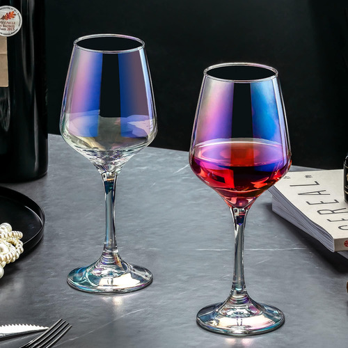 Copas De Vino Tinto Copas De Vino Iridiscentes Copas De Vino