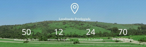 Terreno À Venda, 1373 M² Por R$ 405.000,00 - Condomínio Vida Real - Itupeva/sp - Te0208