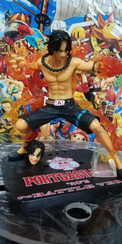Ace One Piece Figura Coleccionable Alta Gama Y Acabado 