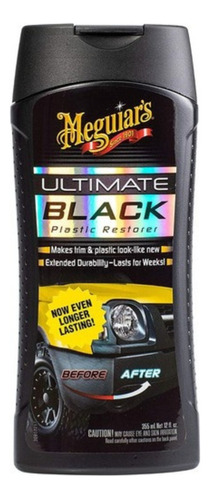 Restaurador De Partes Negras Meguiar's Ultimate Black - Eu