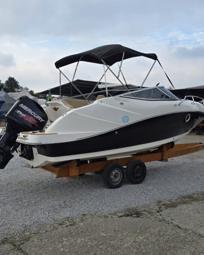 Lancha Fs 215 Cabinada Ano 2013 01 X Mercury 150hp Proxs 2t