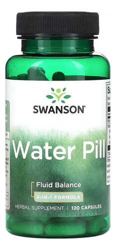 Water Pills 120 caps Swanson formula 2 en 1 potenciada