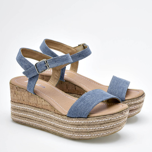 Zapatillas Mujer D'cristian 4027 Mezclilla 125-021