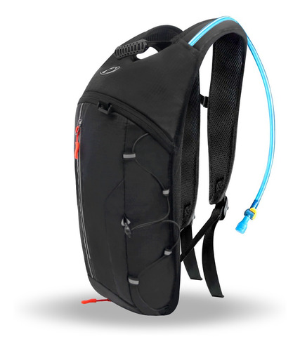 Mochila Hidratação Bolsa Água 2 Litros Bike Refil Camelbag Cor Preto