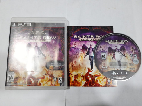 Saints Row Gat Out Of Hell Completo Para Playstation 3