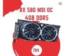 Comprar Msi Rx 580 Armor 4gb Gddr5 Oc - Tarjeta De Video