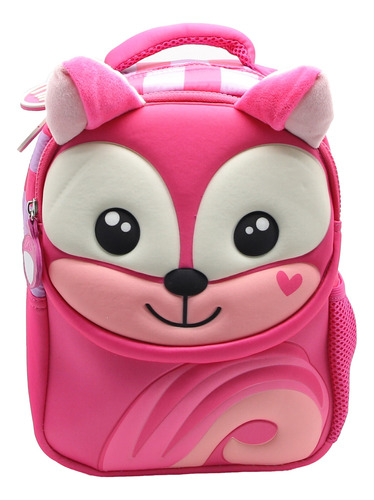 Mochila Espalda Jardin 11 PuLG Animalitos El Zoo Funny Land