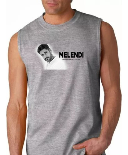 Musculosa Personalizada En Vinilo Melendi