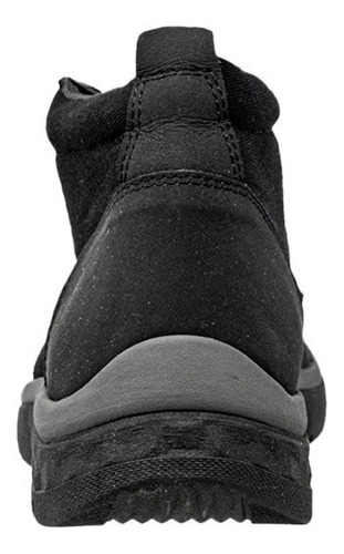 Imagen 3 de 6 de Calzado Ten-pac Borceguí Polo Nobuck Color Negro