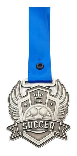 10 Medallas Deportivas Futbol Soccer Mg005