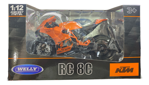 Moto Ktm Rc 8c Esc 1/12 Ktm Welly Metal Super Rc 8c Premier