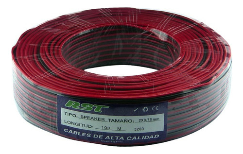 Rollo Cable Parlante 2 X 0.75 Mm. 100 Mts