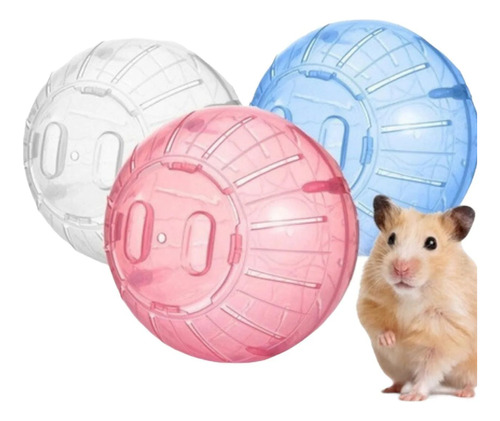 Pelota Bola Esfera Rueda Para Roedores Hamster 17cm - Ar