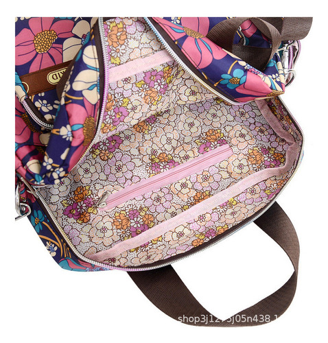 Bolsa De Picnic Impermeable Con Estampado De Damas