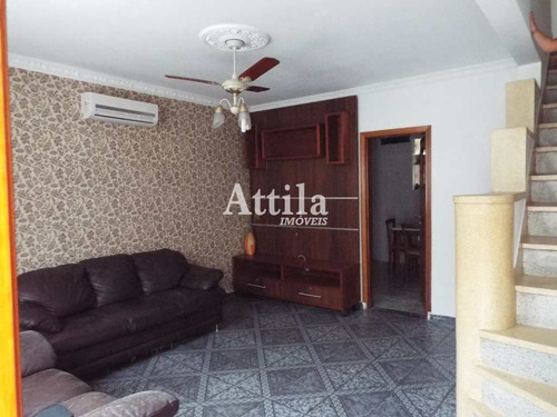 Imagem 2 de 30 de Casa De Vila Com 2 Dorms, Boqueirão, Santos - R$ 419 Mil, Cod: 2581 - V2581