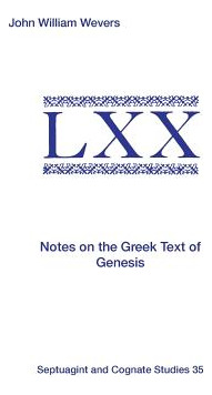 Libro Notes On The Greek Text Of Genesis - Wevers, John W...