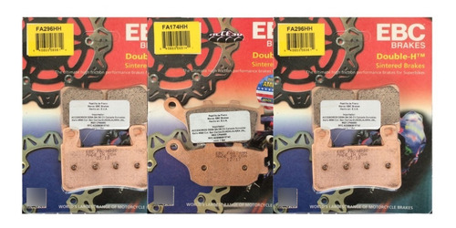 Kit Balatas Ebc Hh 600rr 03 04 F4i F4 929 954 900 Rr 00 01